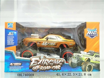 1: 16 sitong retro refitted big wheel dodge remote control vehicle (baodian) - OBL740569