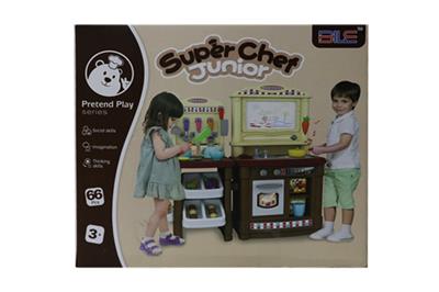 北美风豪华大餐台（含配餐台）（男孩版） - OBL740616