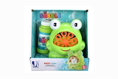 Electric funny frog bubble machine - OBL740925