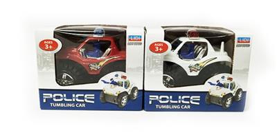 Electric skip a police car - OBL740983