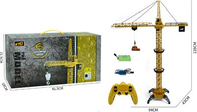 6-channel remote control tower crane - OBL741005