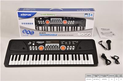 49 key keyboard with a microphone/audio cable/USB power cable/instruction - OBL741087