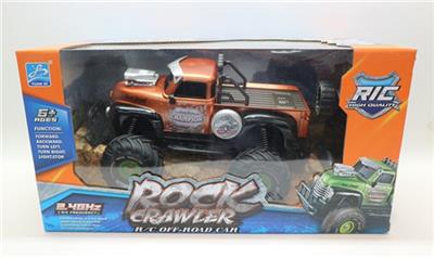 1:18四通复古改装大轮福特皮卡遥控车（2.4G通频/包电） - OBL741231