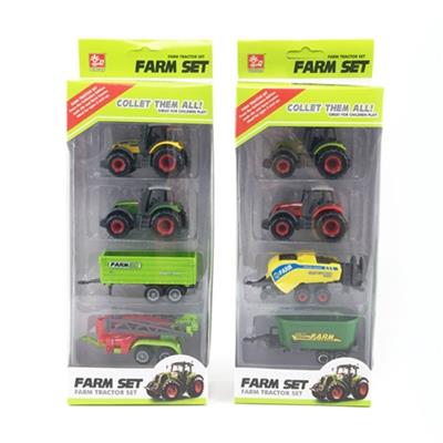 Alloy two head hang the farmer car - OBL741284