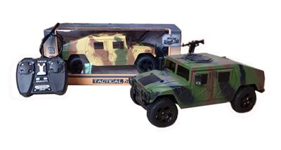 四通遥控声音灯光军车（1:18）      - OBL741294