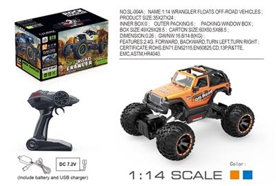 1:14牧马四驱攀爬越野车 - OBL741401