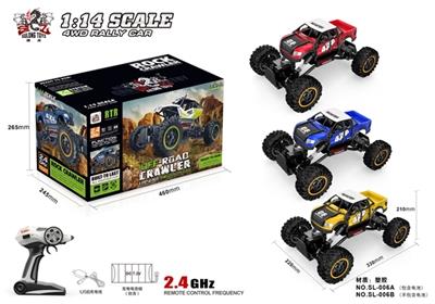 1:14皮卡四驱攀爬越野车 - OBL741402