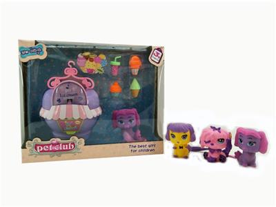 宠物俱乐部配雪糕屋(包2颗AG13) - OBL741778