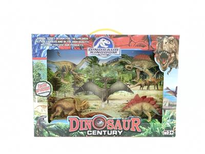 PVC solid simulation dinosaur combination - OBL741865