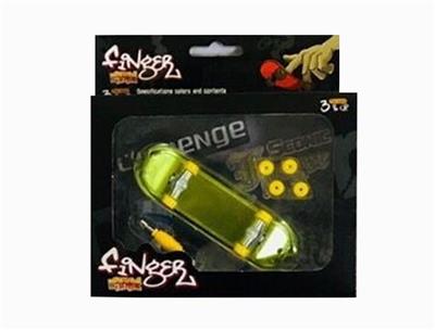 Aerospace aluminum alloy plate zinc alloy stent finger skateboard - OBL742094