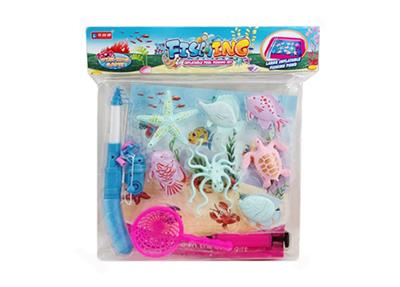 Inflatable pool fishing set - OBL742349