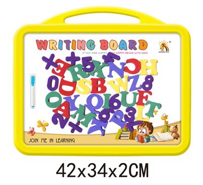 Digital whiteboard with 41 English letters - OBL742500
