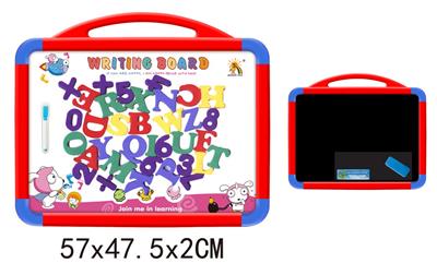 The whiteboard with 41 English alphanumeric (double) - OBL742502