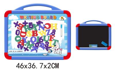 The whiteboard with 41 English alphanumeric (double) - OBL742503
