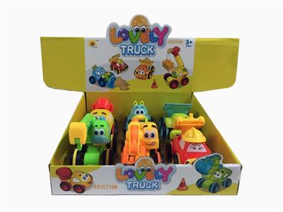 惯性趣味工程车（6PCS） - OBL742510