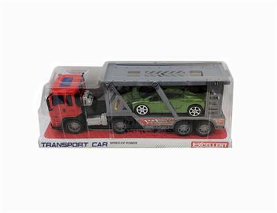 拖头车双层架加滑行兰博基尼赛车1只 - OBL742535