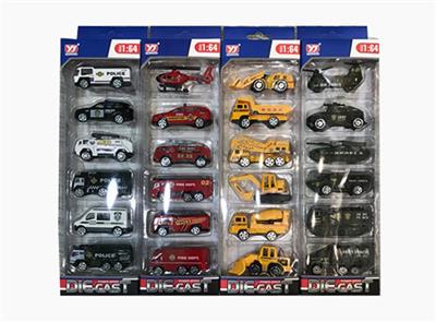 Alloy car (6 PCS) - OBL742553