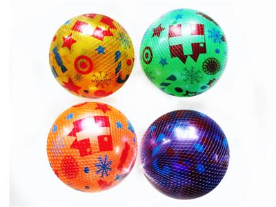 9 inches of snow color printing ball - OBL742762