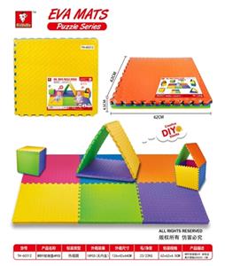 树叶纹地垫4pcs - OBL743015