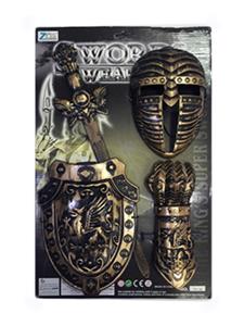 古铜单剑盾+面具+护腕 - OBL743307