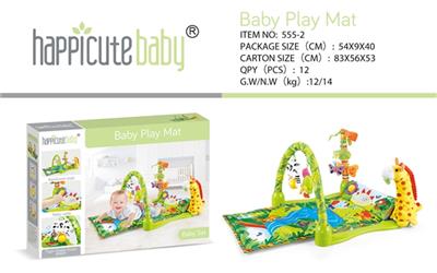 Baby crawling mat, green (plastic accessories) - OBL743504