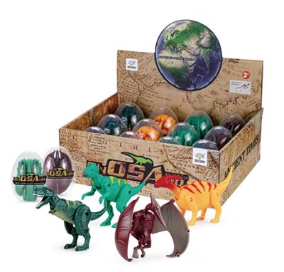 Deformation of dinosaur eggs suit (tyrannosaurus rex, deputy comb dragon, flying pterosaurs, swollen - OBL743612