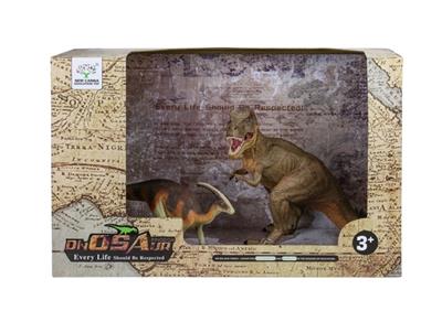 Squatting tyrannosaurus rex suit (3 mixed) - OBL743734