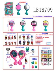 1.5寸惊喜娃娃和2寸惊喜宠物165MM惊喜梳子单只盒装 - OBL743859