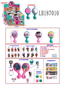 1.5寸惊喜娃娃和2寸惊喜宠物165MM惊喜梳子12只展示盒装 - OBL743860