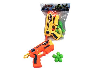 Table tennis gun with bowling in space - OBL743866