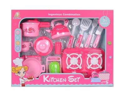 中盒餐具套装开窗彩盒 - OBL744135