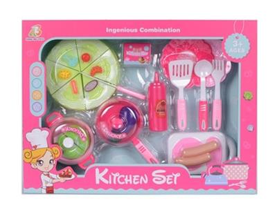 中盒餐具套装开窗彩盒 - OBL744138