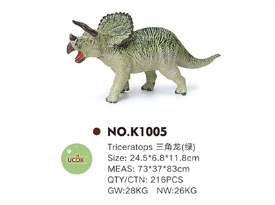 Evade glue cotton filling triceratops (green) - OBL744388