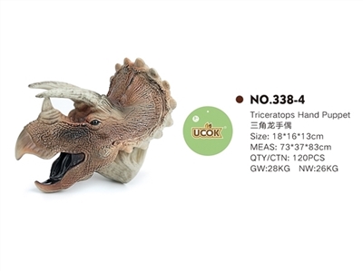 Triceratops hand puppets - OBL744452
