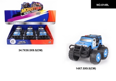 悍马警车六只装 - OBL744516