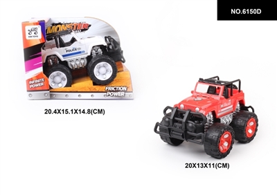 惯性 吉普警车  越野车1:28 - OBL744533