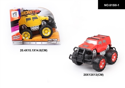 惯性  悍马仿真加后盖 越野车1:28 - OBL744539