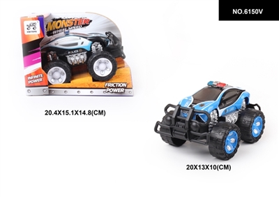 惯性  宝马警车越野车1:28 - OBL744552