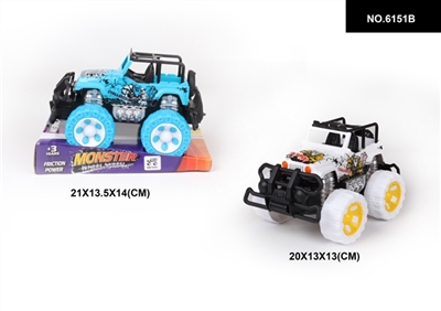 惯性  吉普移印  越野车1:28 - OBL744554