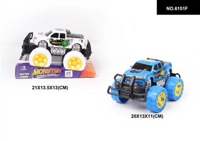 惯性  皮卡移印 越野车1:28 - OBL744558