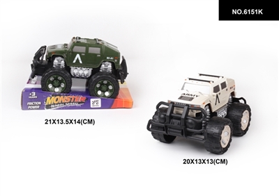 惯性  悍马军车越野车1:28 - OBL744564