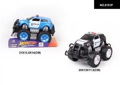 惯性  路虎警车越野车1:28 - OBL744569