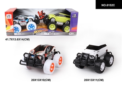 惯性 宝马卡通+路虎仿真 越野车1:28 - OBL744578