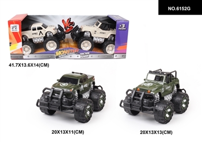 惯性 皮卡，吉普军车越野车 1:28 - OBL744582