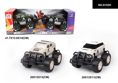 惯性 悍马 路虎军车越野车1:28 - OBL744583