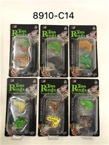 青蛙/蜥蜴戒指 - OBL744639