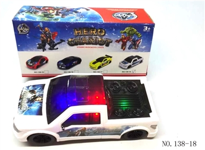 3 d light music avengers ford pickup electric vehicles - OBL744780