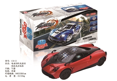 Electric 3 d light music pagani universal car - OBL744851