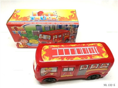 The electric light music bus universal fire engines - OBL744884
