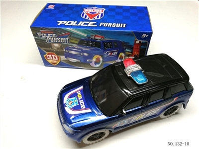 Electric 3 d light music land rover universal police car - OBL744891